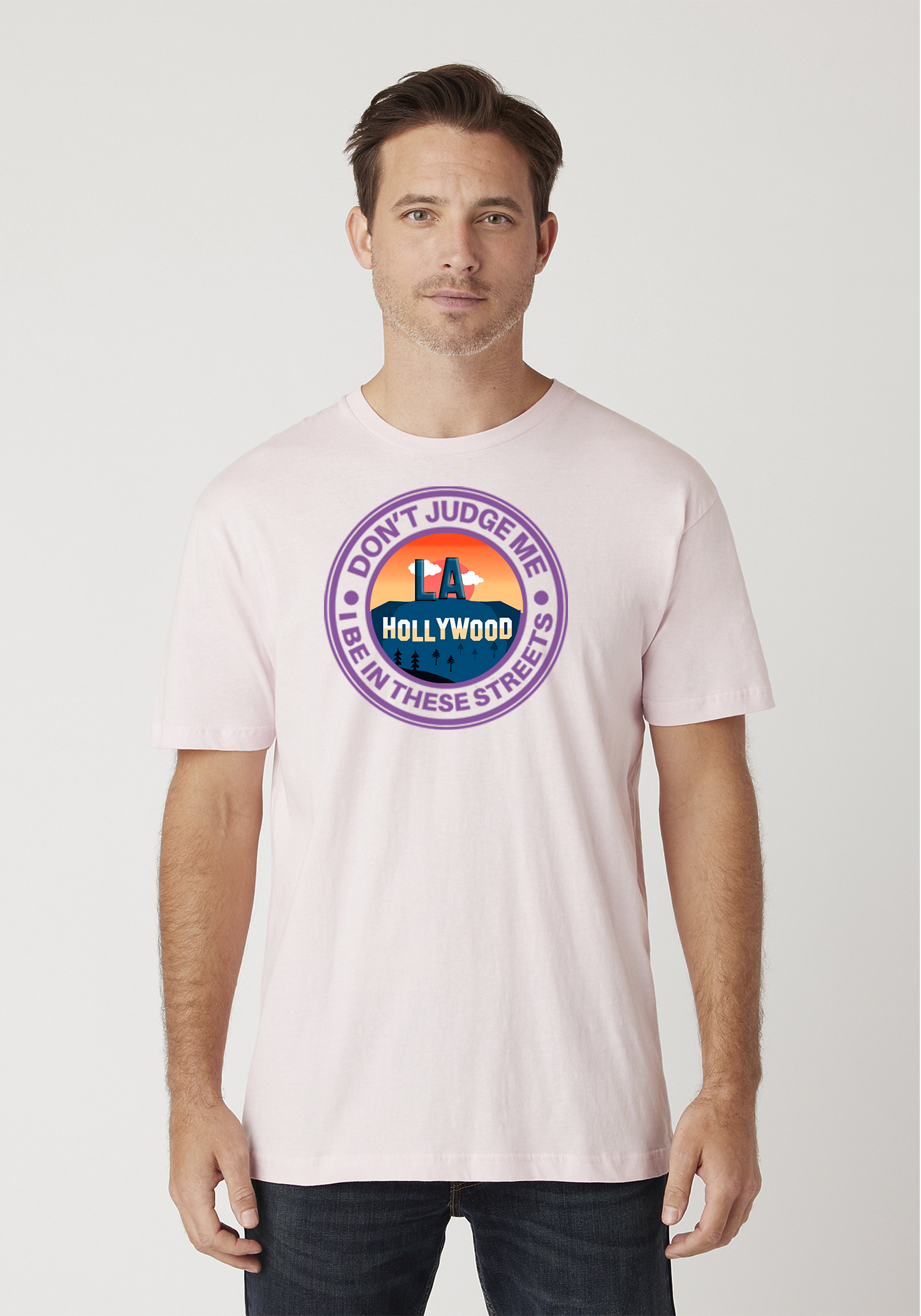 Light Pink - Signature Tee - Hollywood