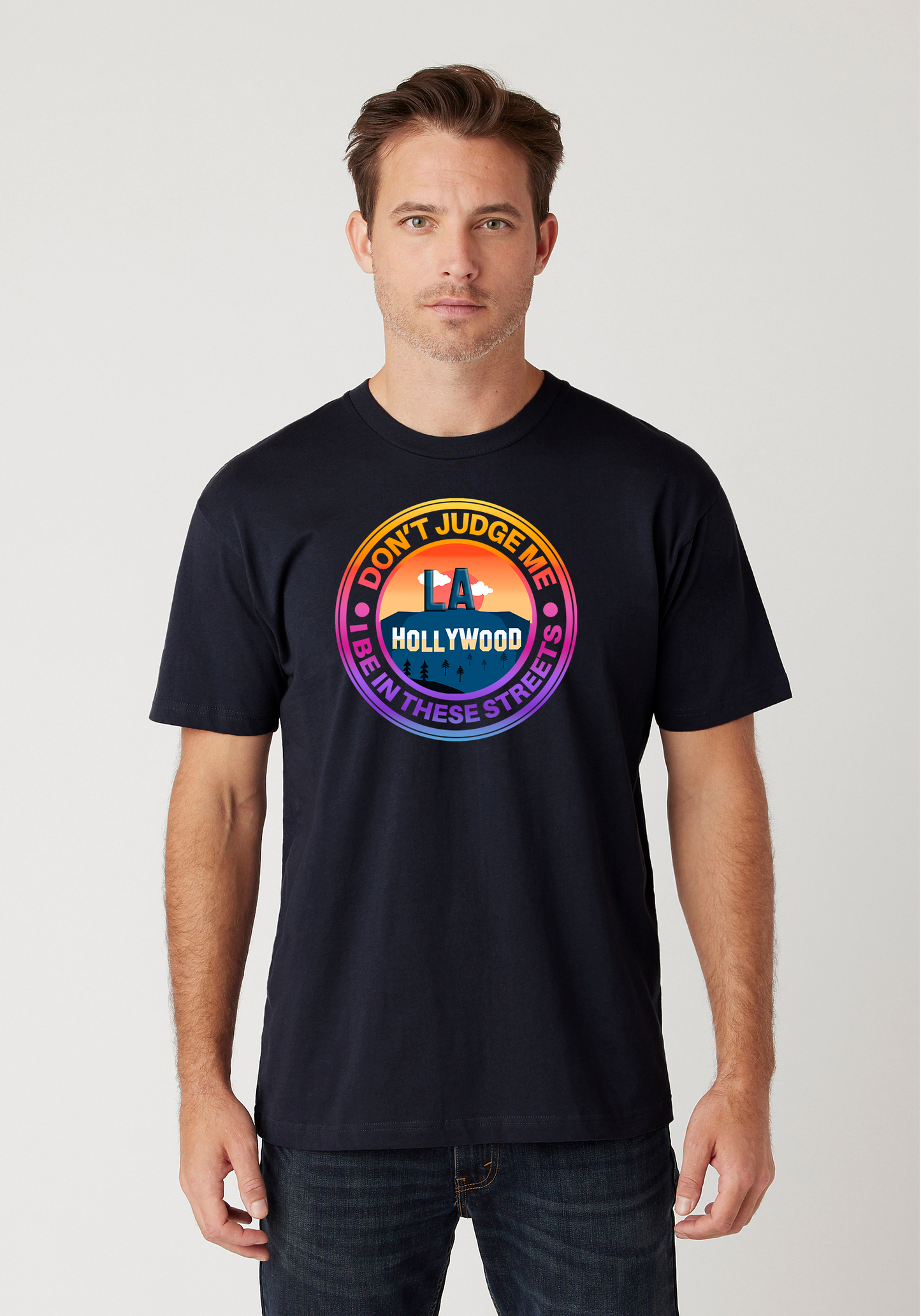 Navy Blue - Signature Tee – Hollywood