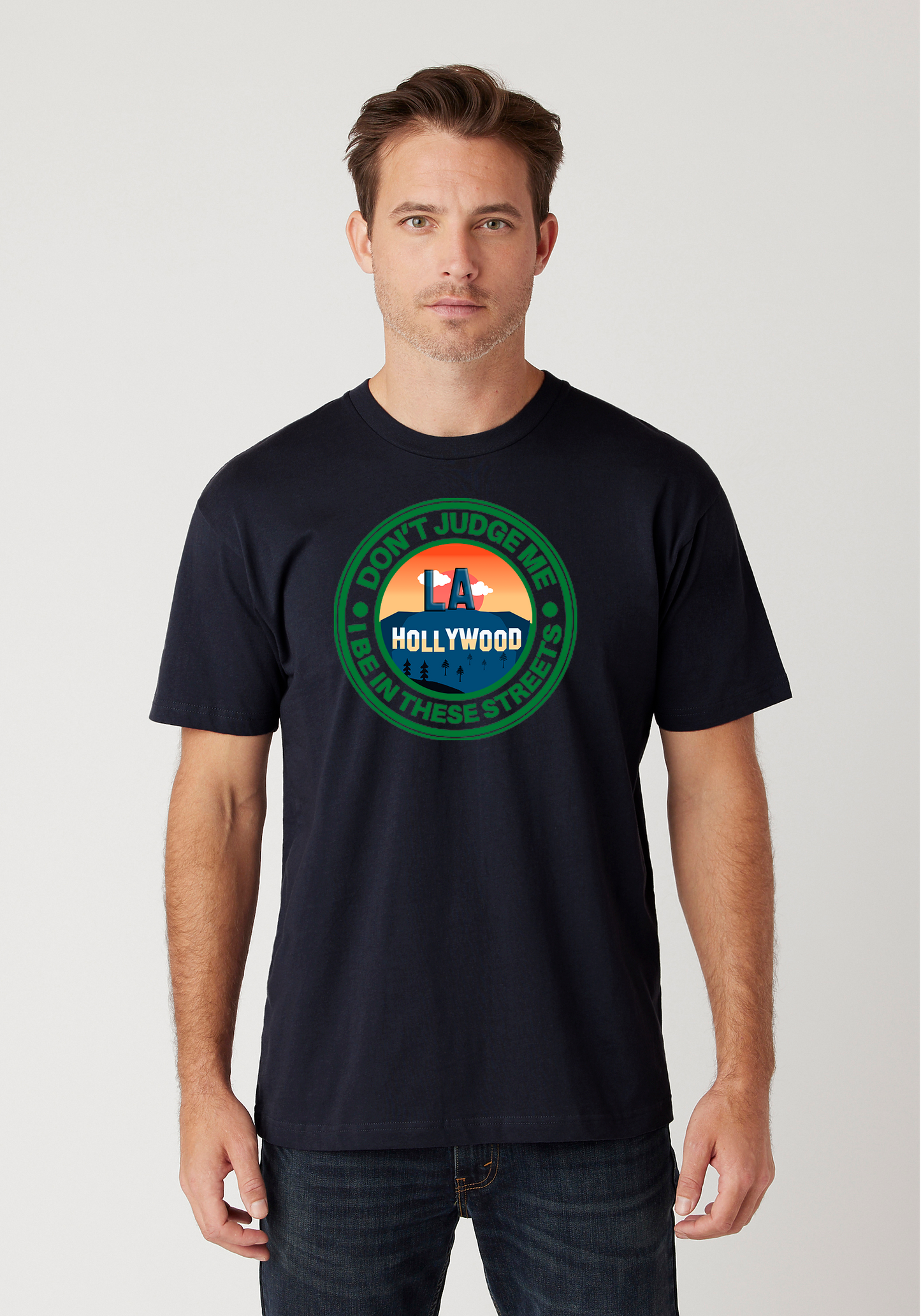 Navy Blue - Signature Tee – Hollywood