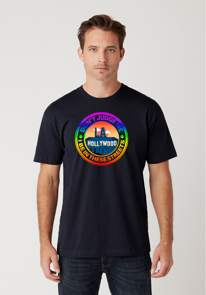 Navy Blue - Signature Tee – Hollywood