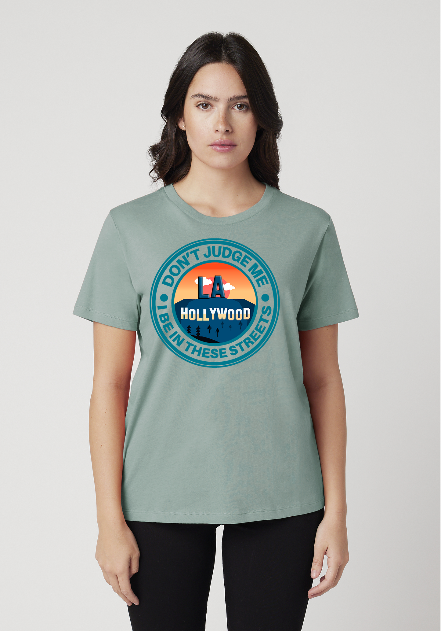 Seafoam Green Unisex T-Shirt - Hollywood
