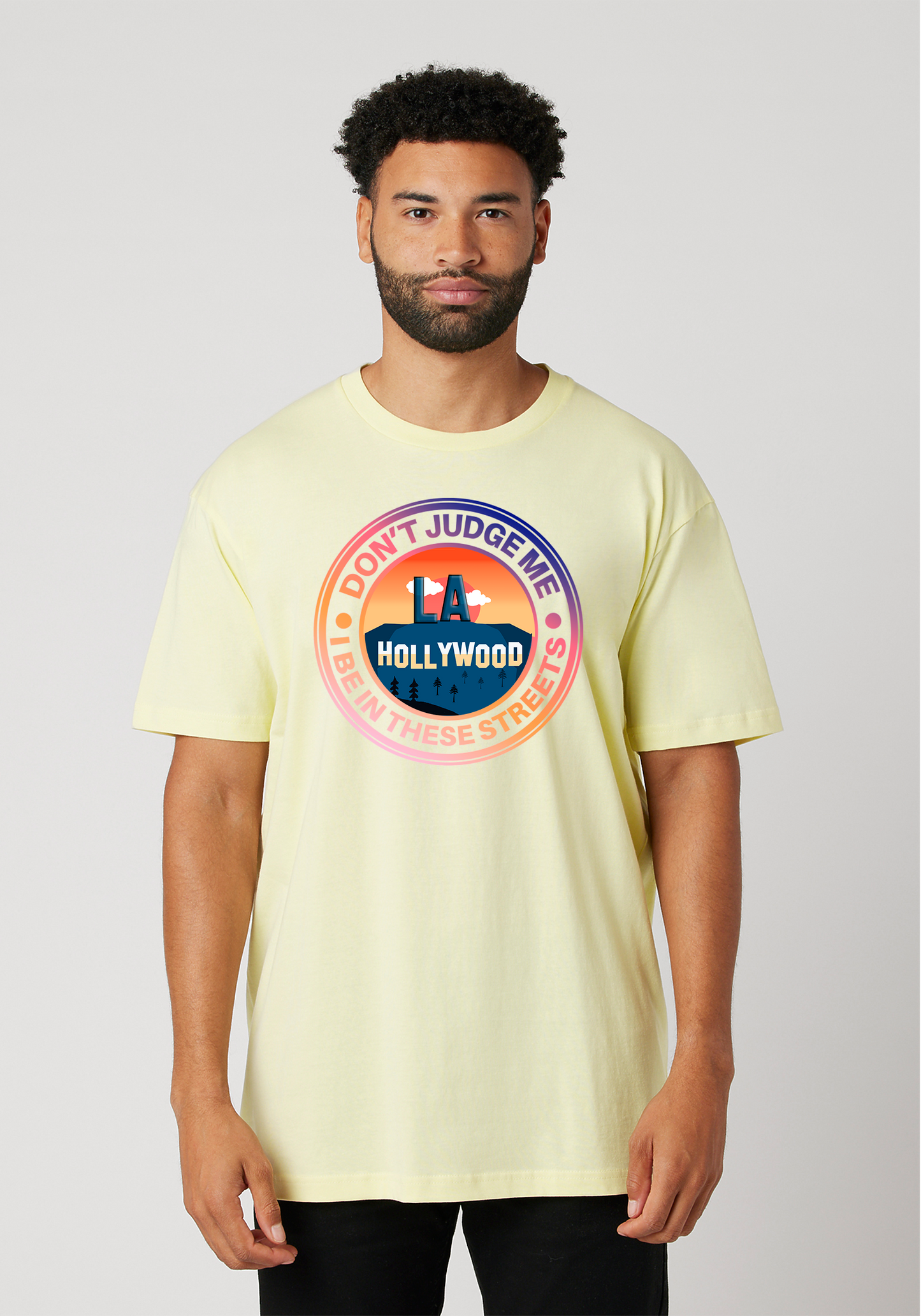 Yellow Unisex T-Shirt - Hollywood