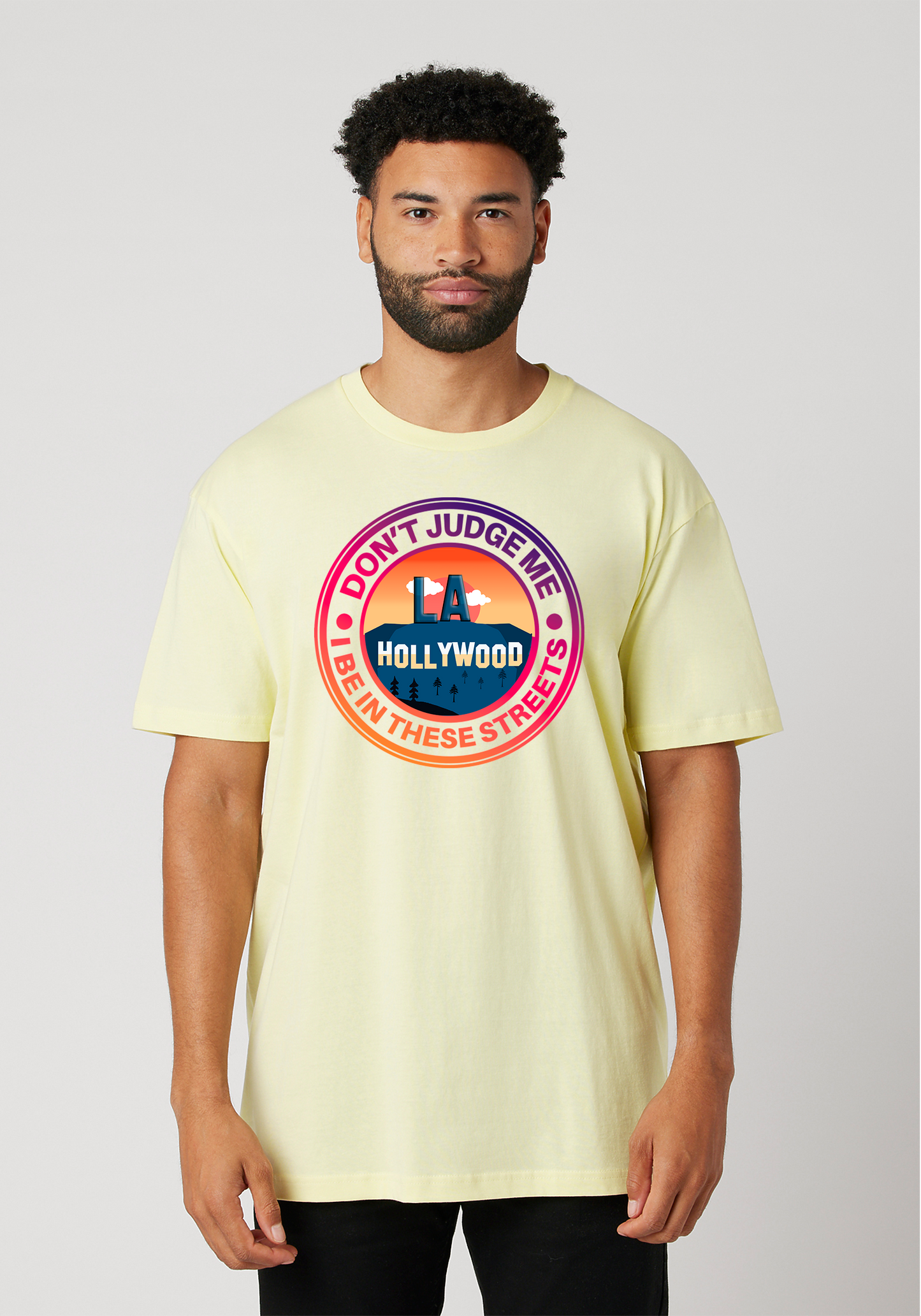 Yellow Unisex T-Shirt - Hollywood