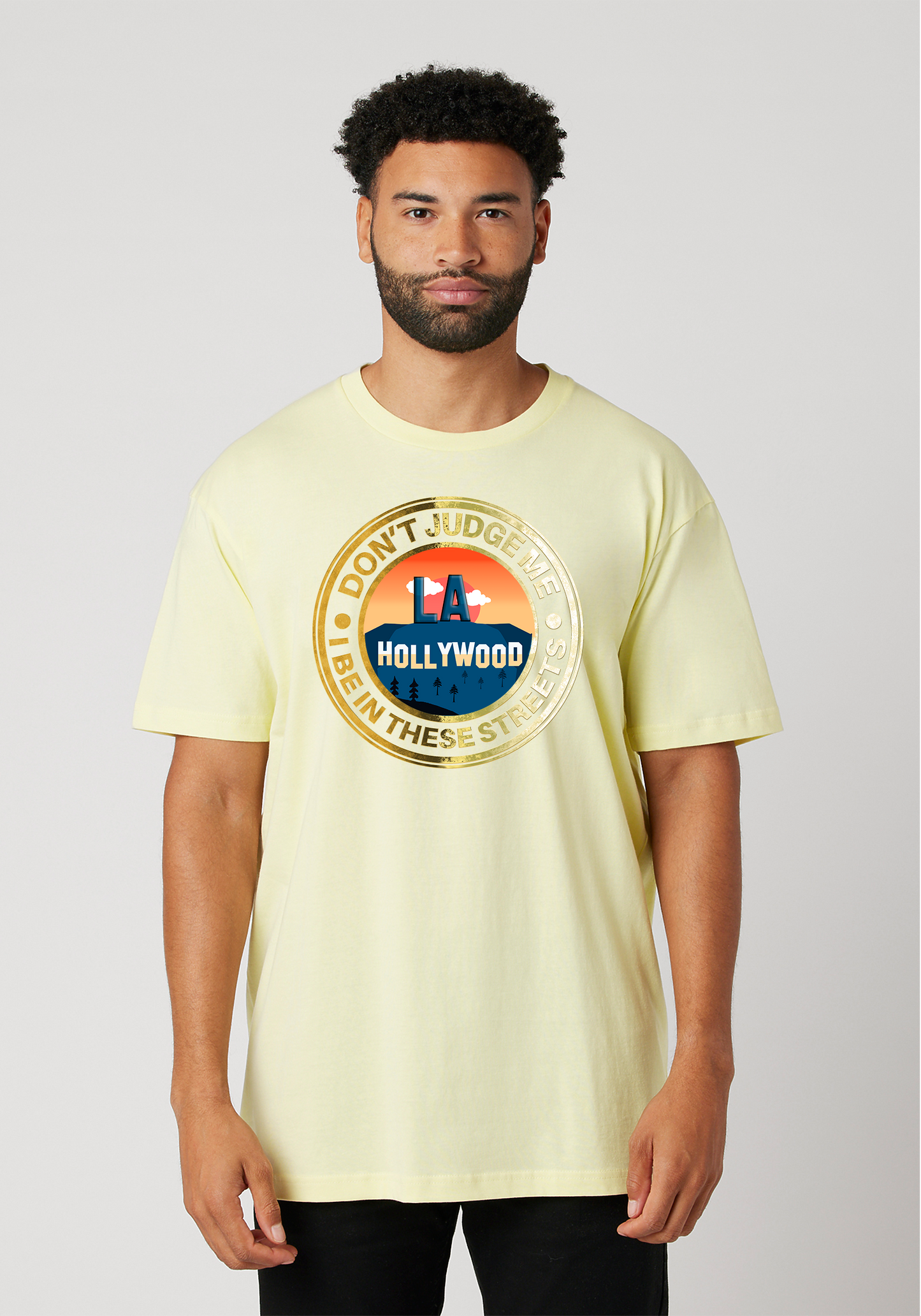 Yellow Unisex T-Shirt - Hollywood