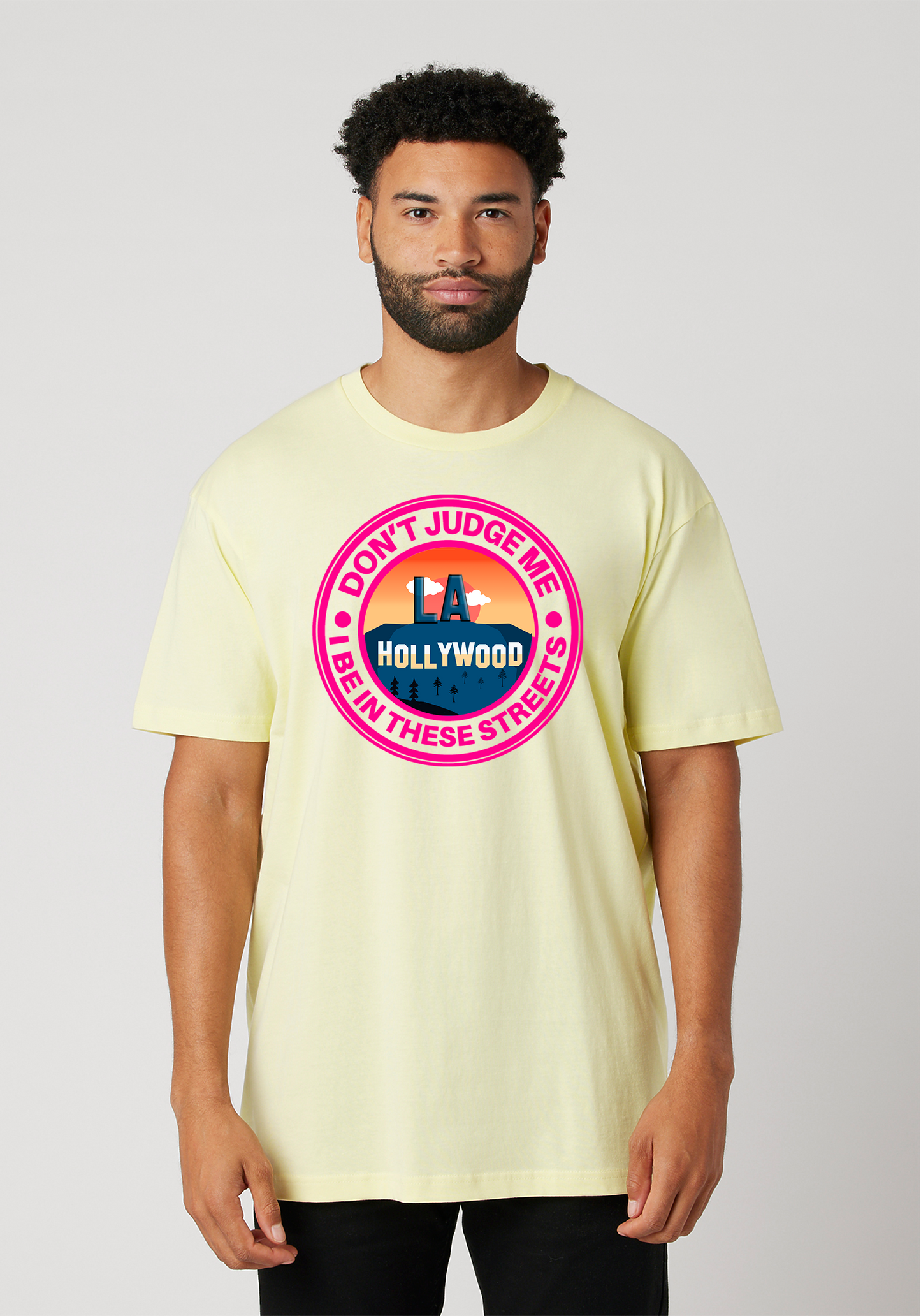 Yellow Unisex T-Shirt - Hollywood