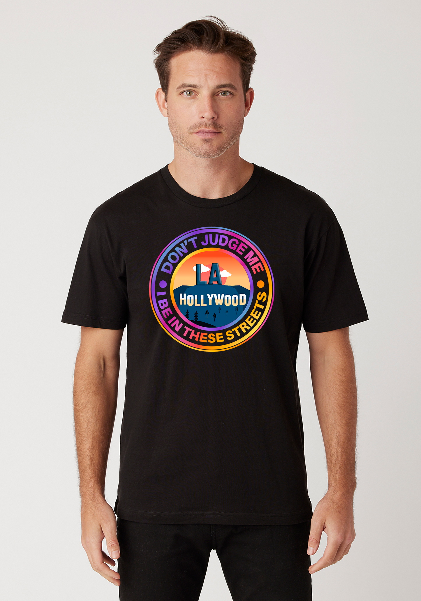 Black - Signature Tee - Hollywood