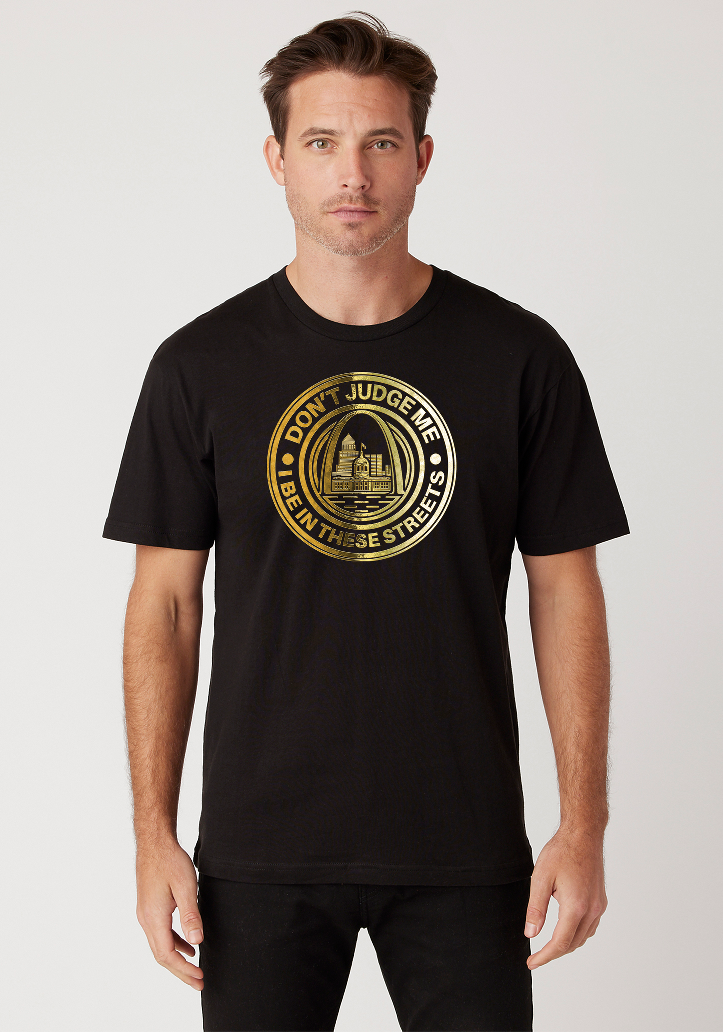 Black - Signature Tee - The Lou
