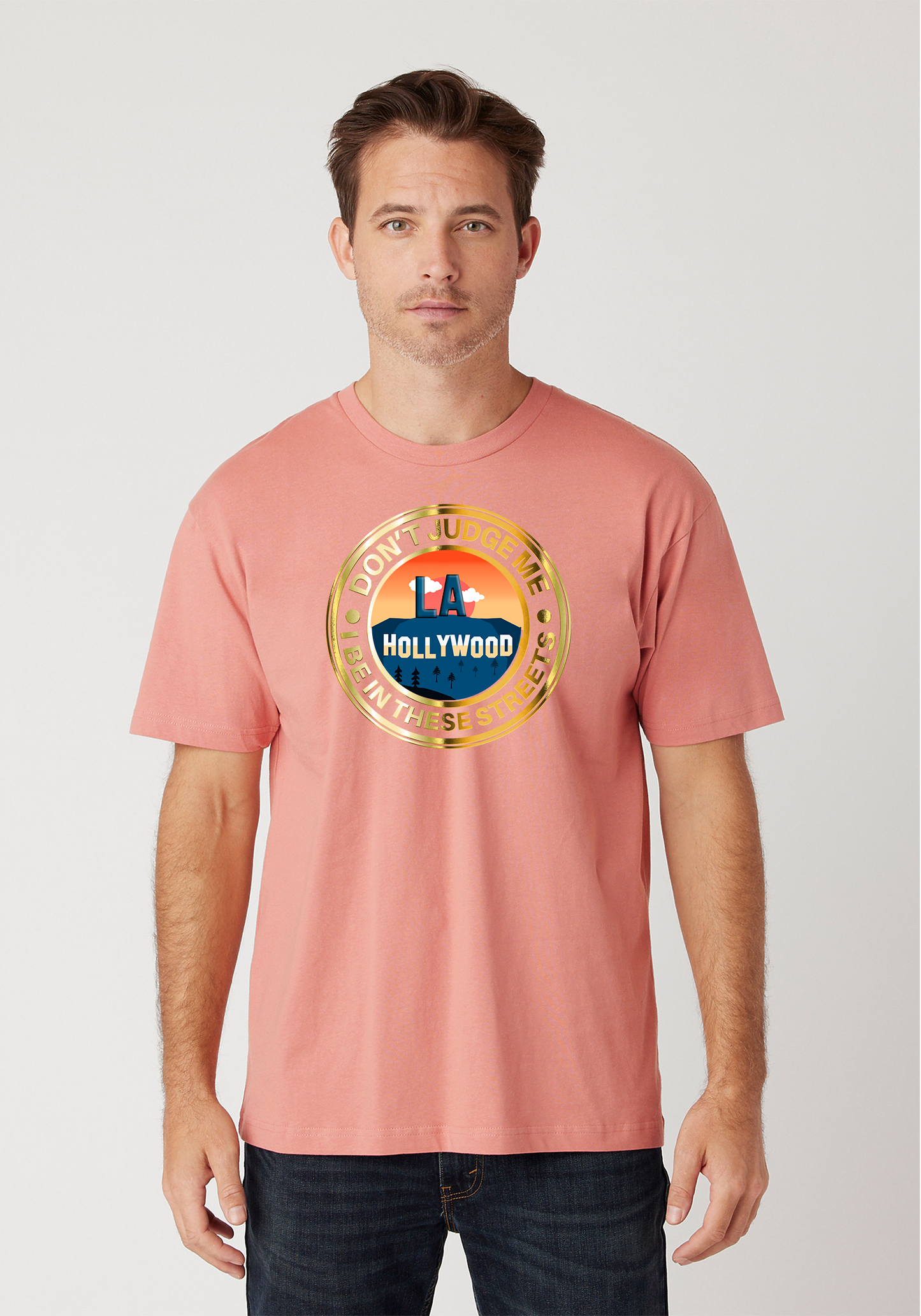Dusty Rose - Signature Tee - Hollywood