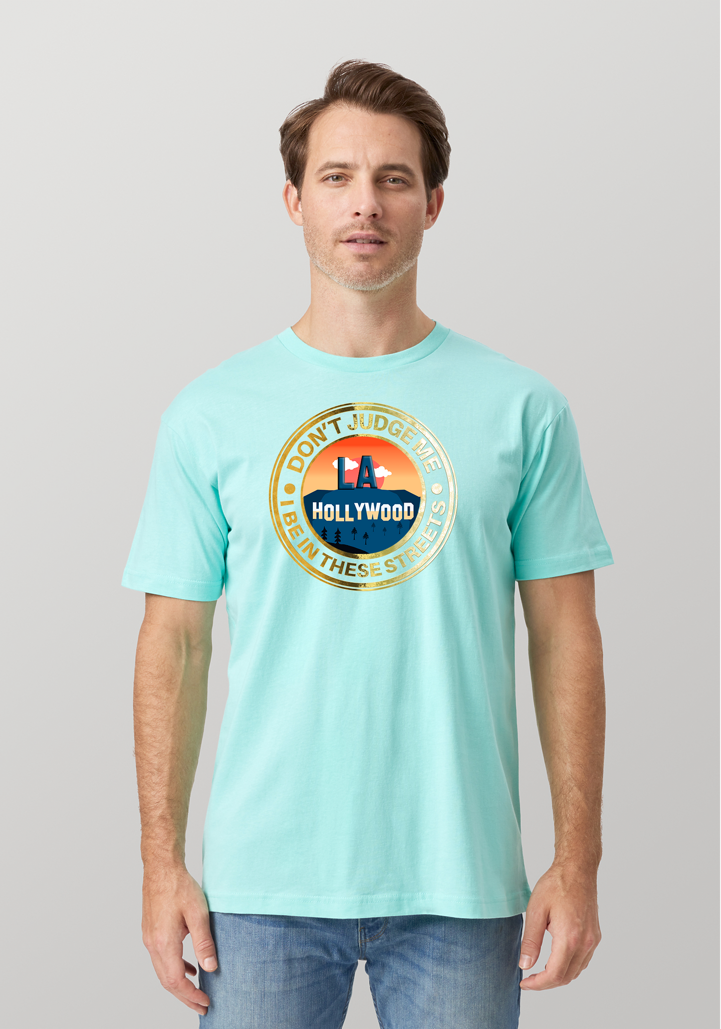 Mint Green - Signature Tee - Hollywood