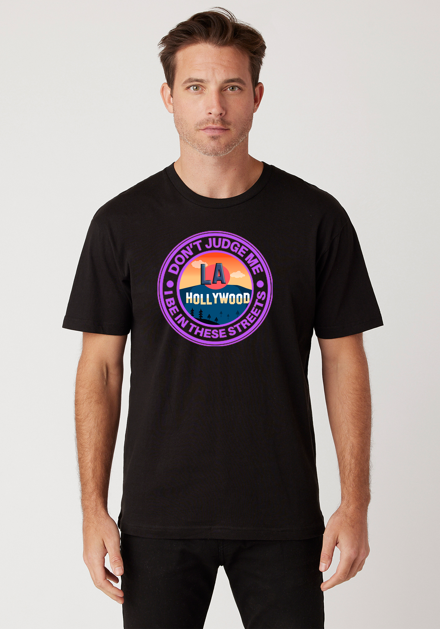 Black - Signature Tee - Hollywood