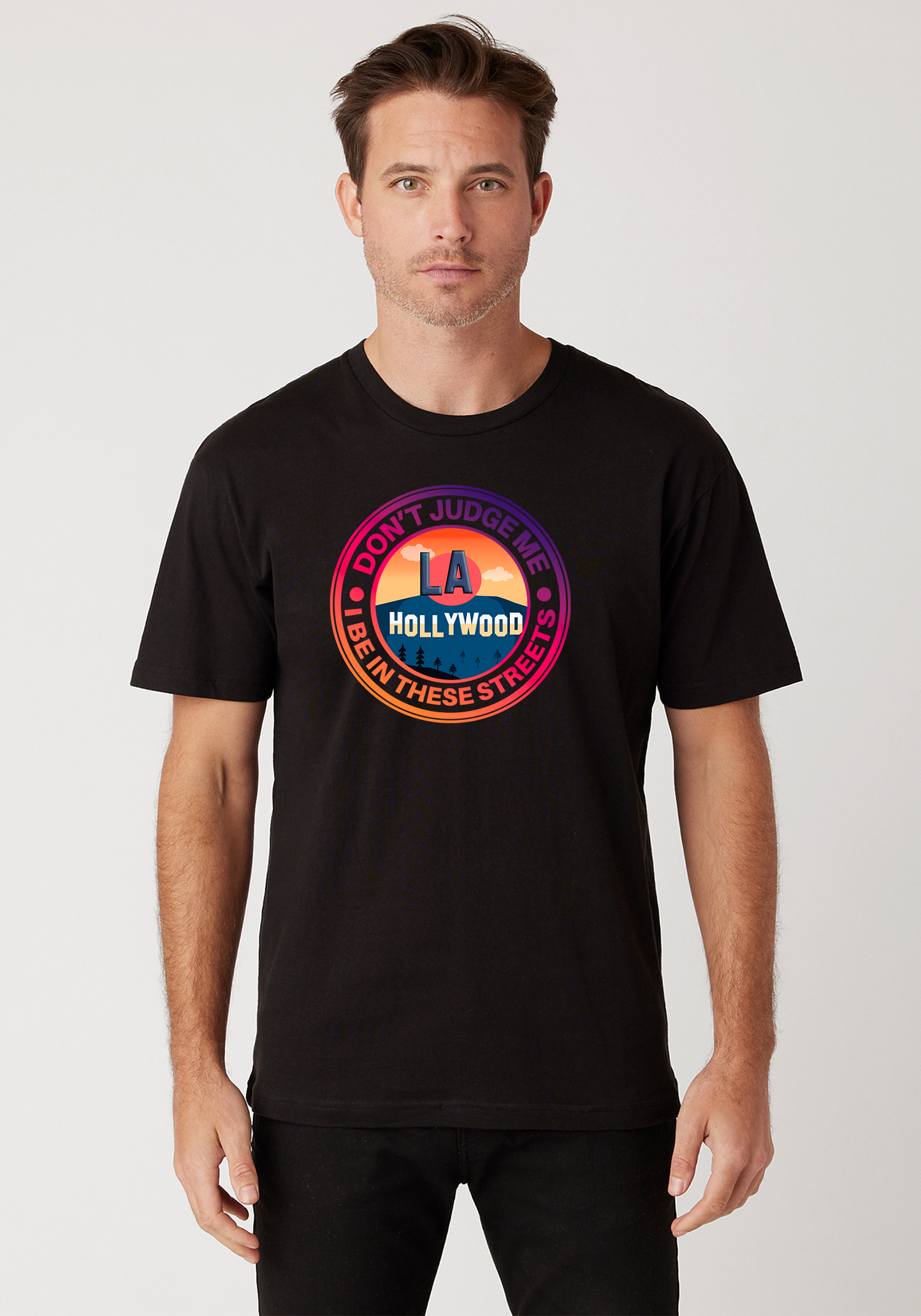 Black - Signature Tee - Hollywood