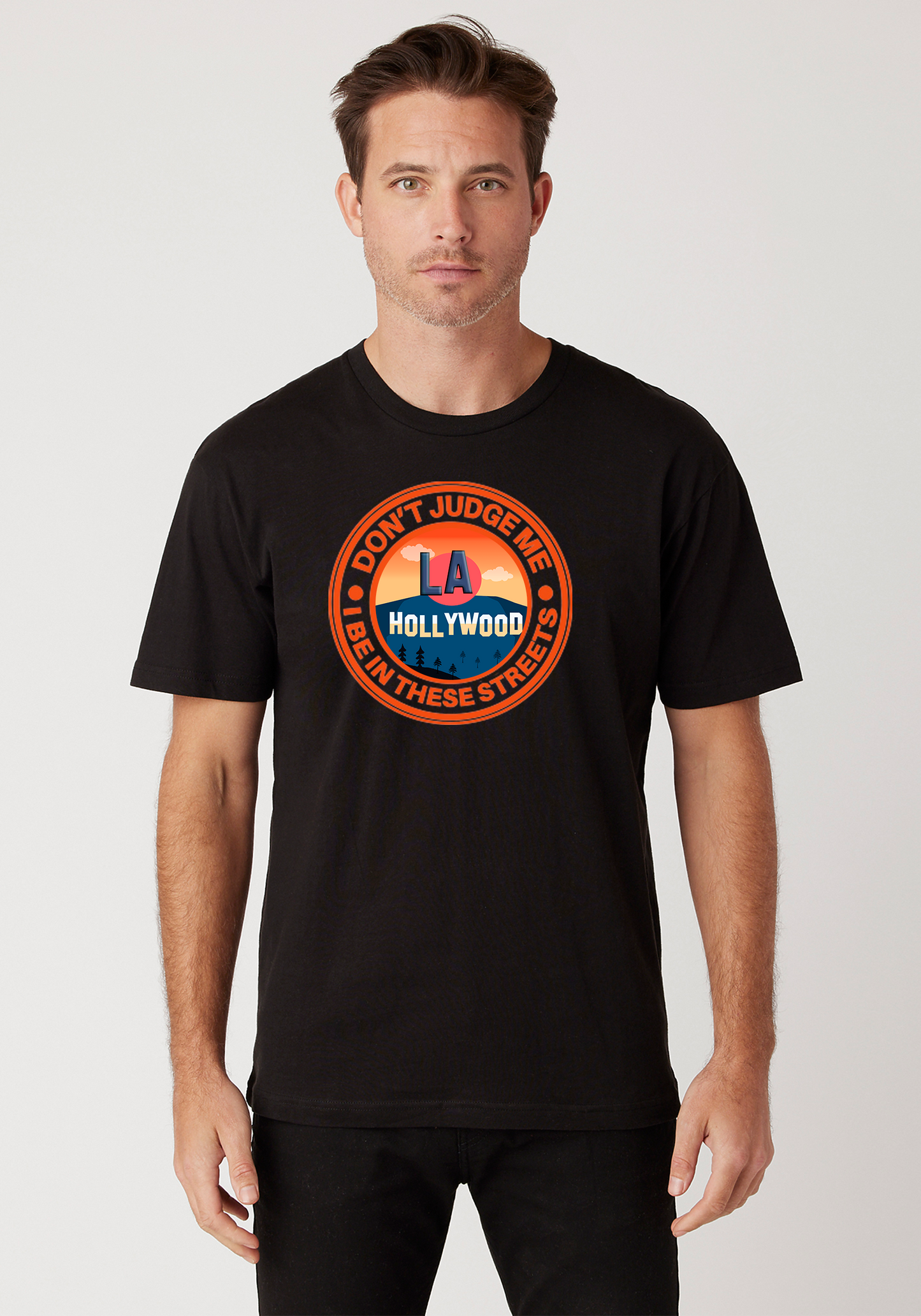 Black - Signature Tee - Hollywood