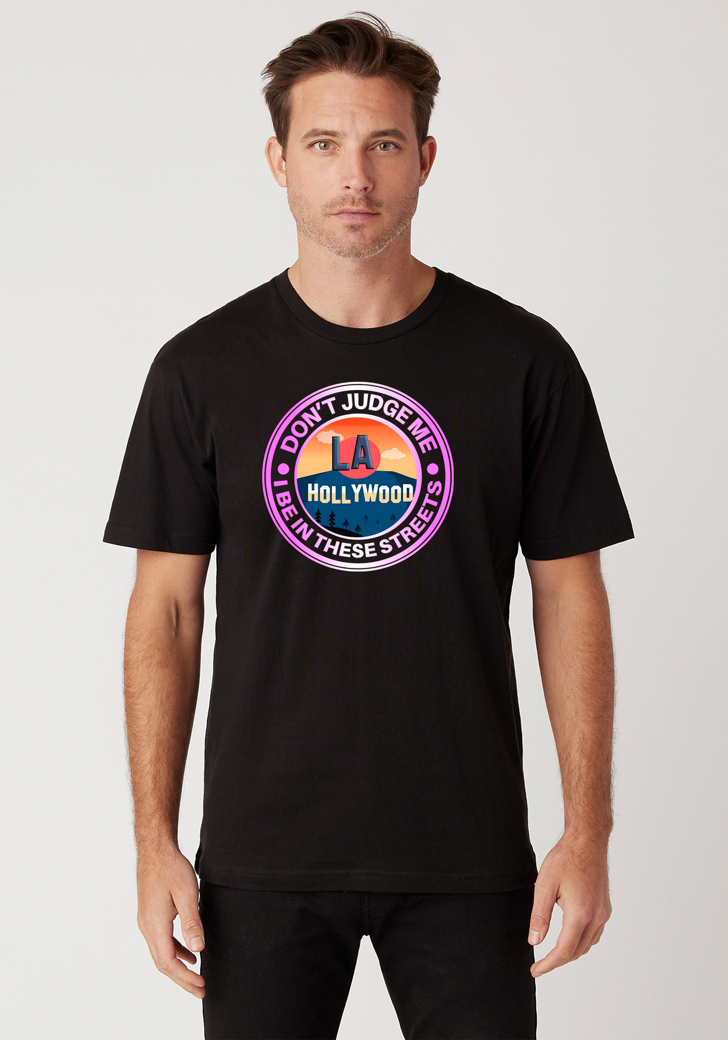 Black - Signature Tee - Hollywood