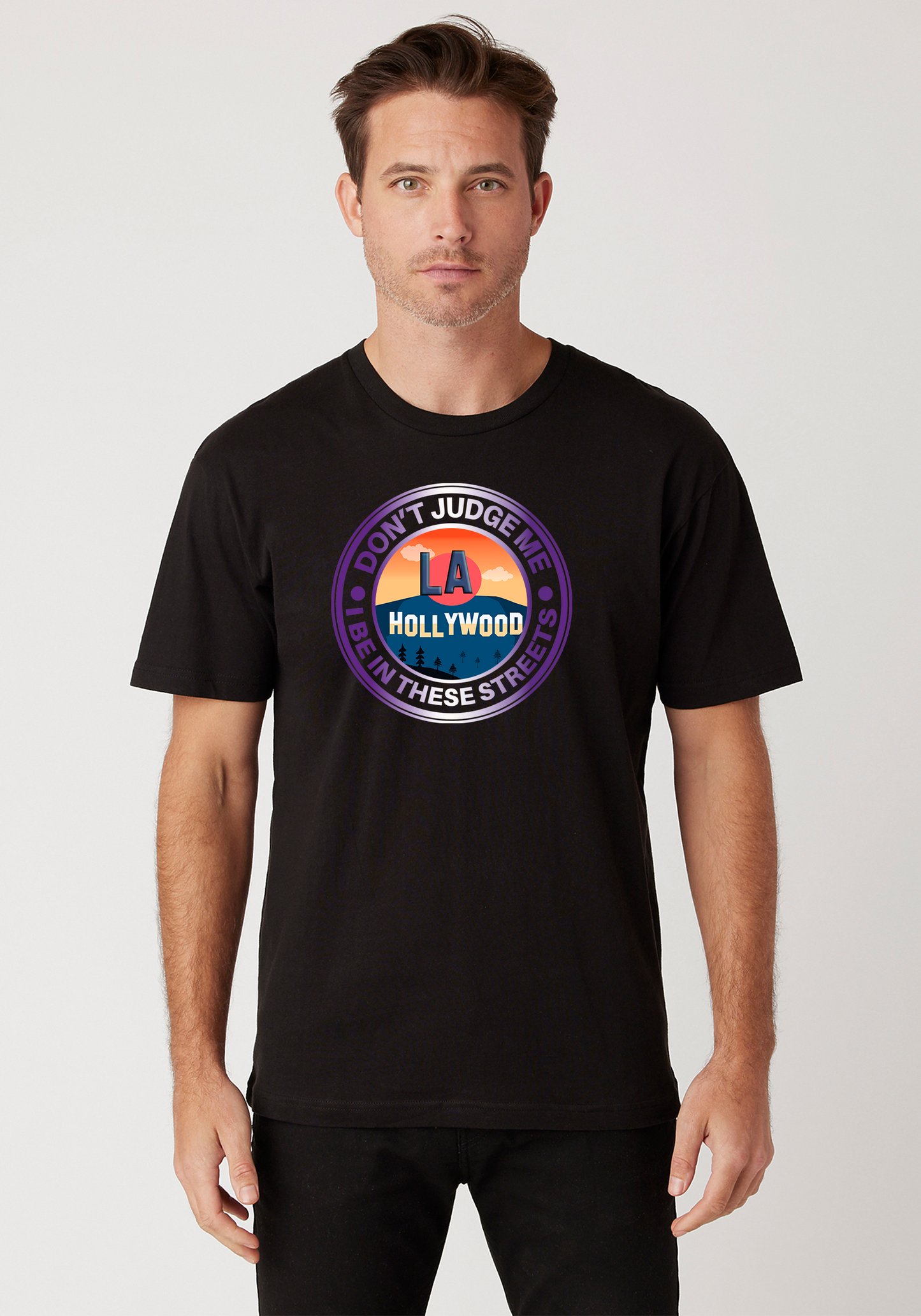 Black - Signature Tee - Hollywood