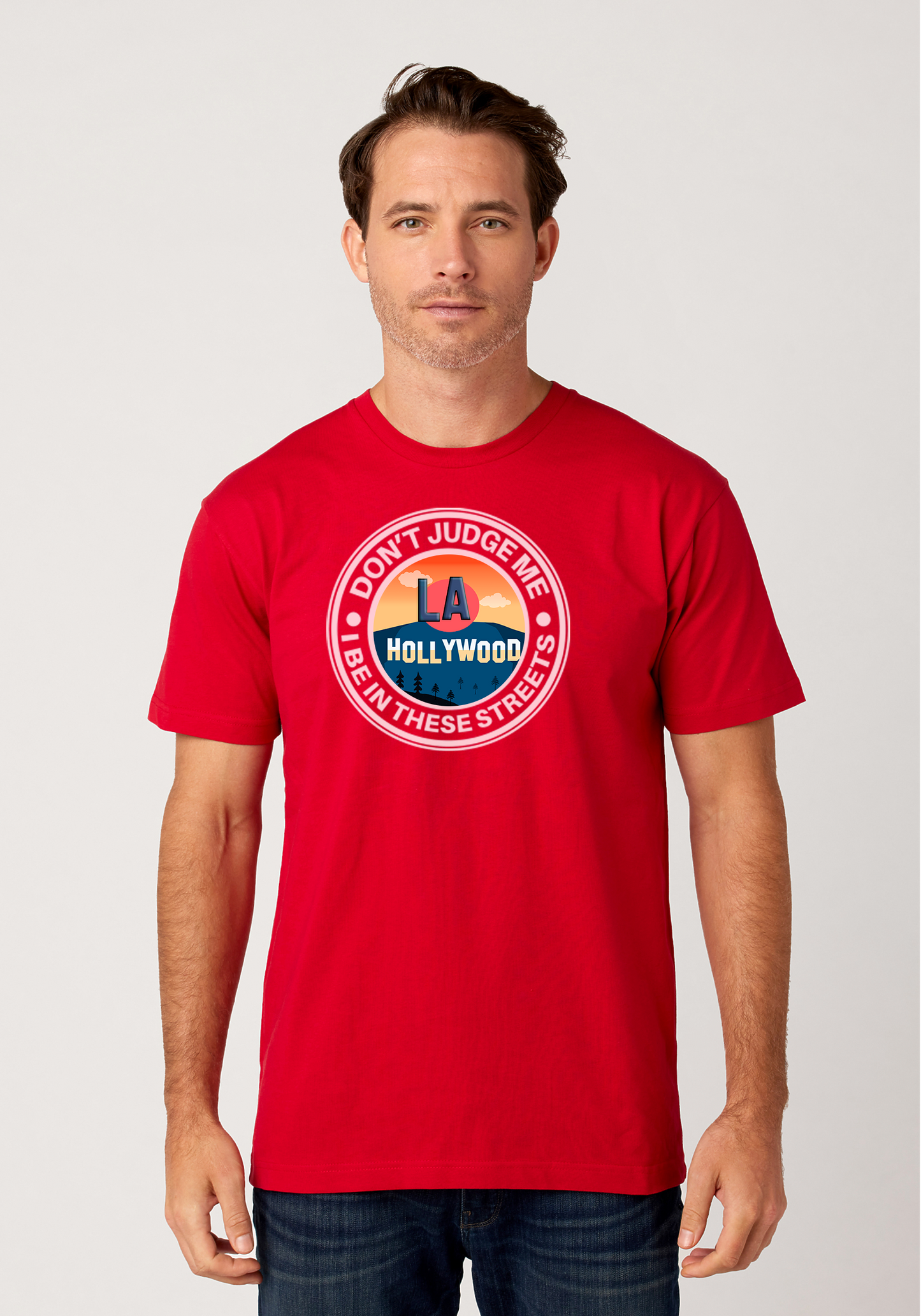 Red - Signature Tee - Hollywood