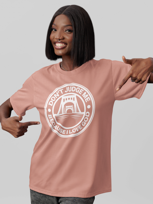 Dusty Rose - Unisex Faith Tee – The Capital